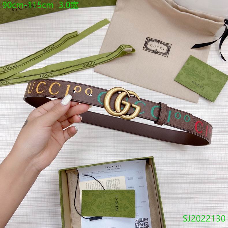 Gucci belt 30mmX90-115cm 7D (2)