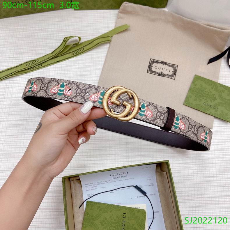 Gucci belt 30mmX90-115cm 7D (2)