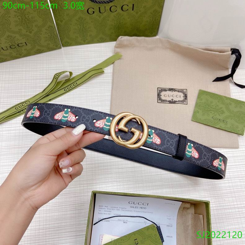 Gucci belt 30mmX90-115cm 7D (4)