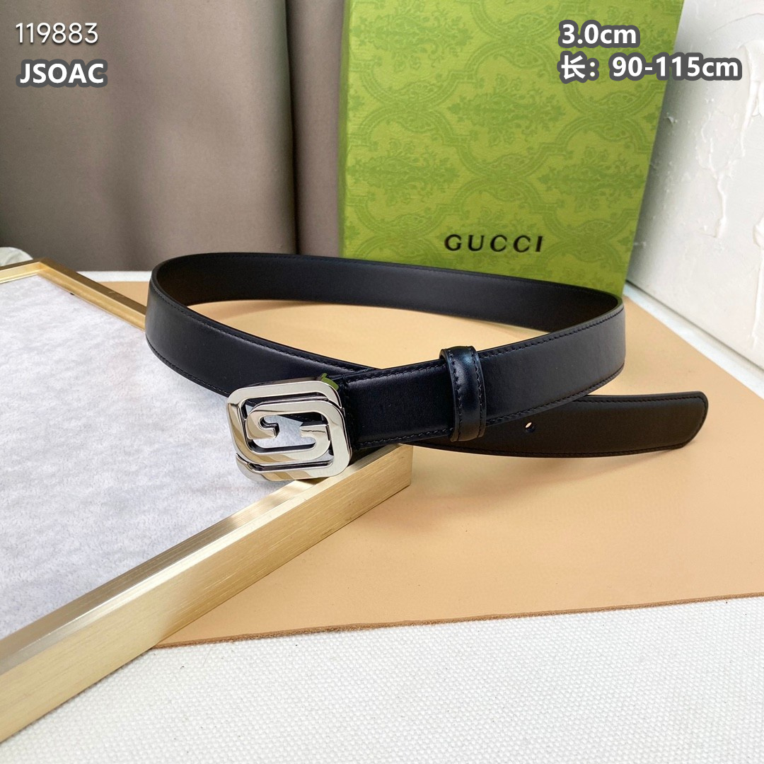 Gucci belt 30mmX90-115cm 8L (1)