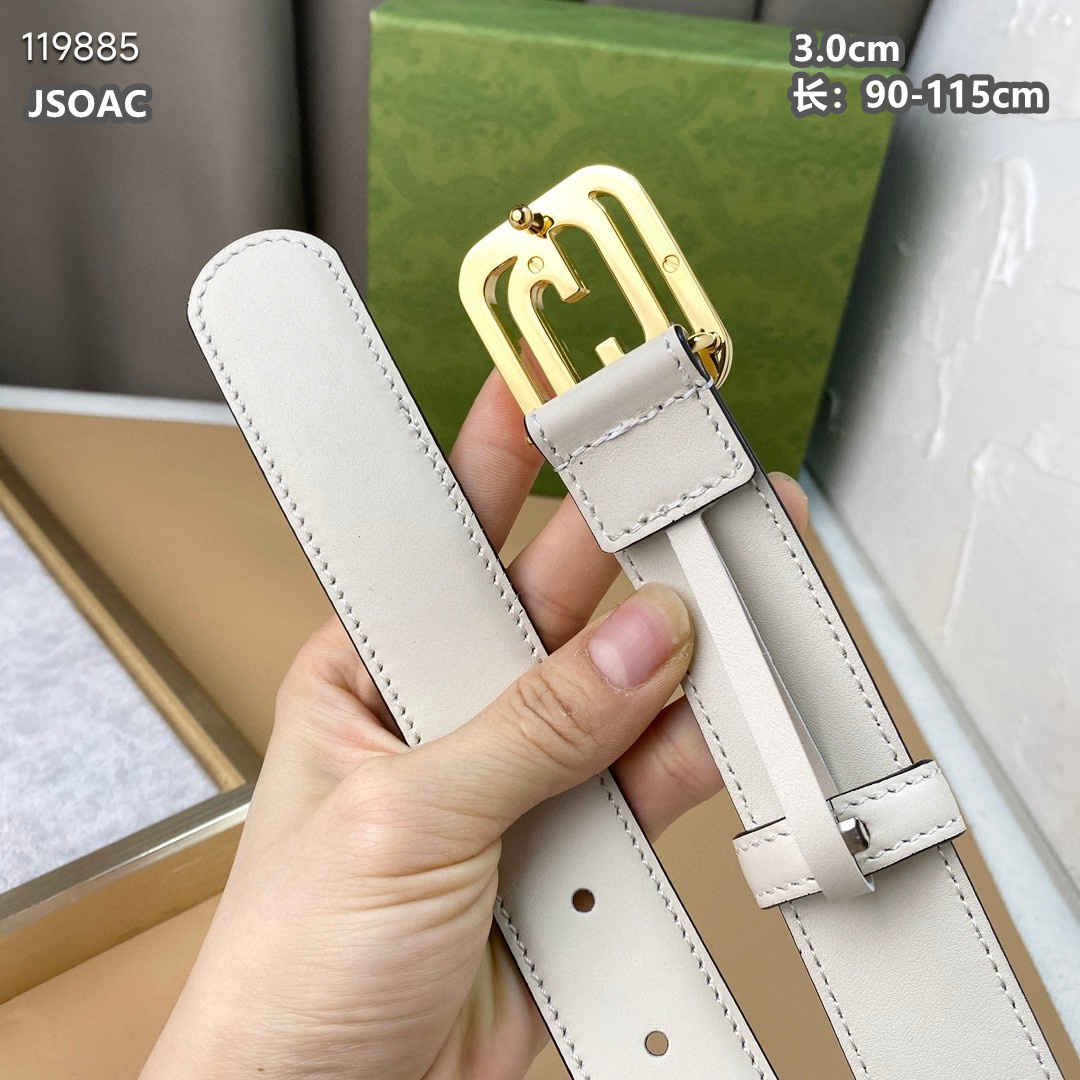 Gucci belt 30mmX90-115cm 8L (11)