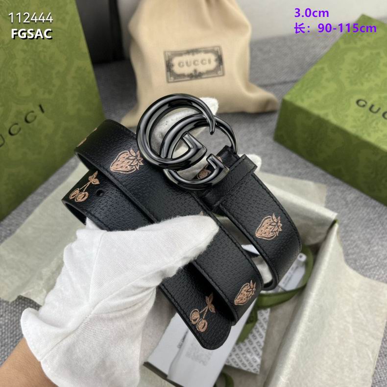 Gucci belt 30mmX90-115cm 8L (12)