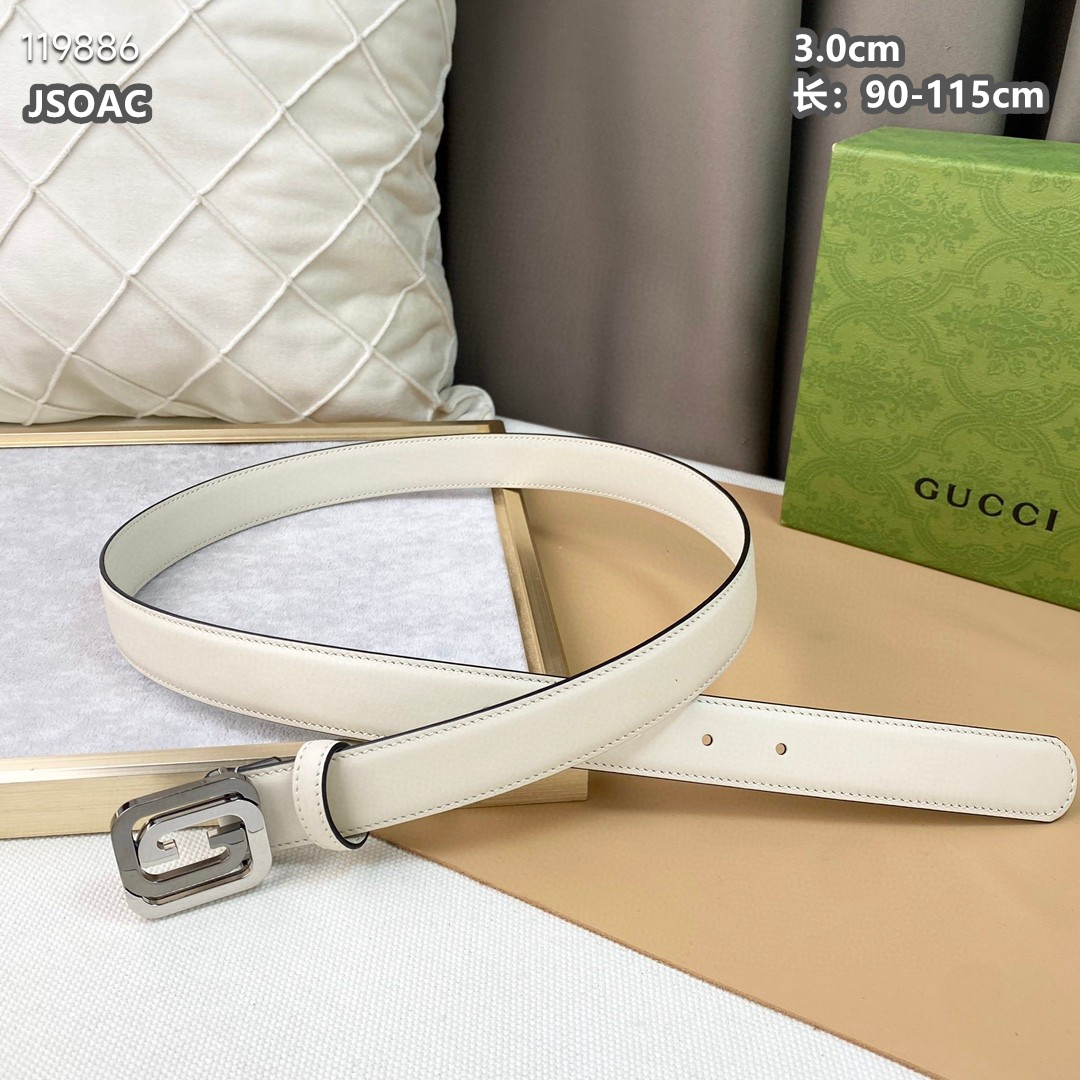 Gucci belt 30mmX90-115cm 8L (12)