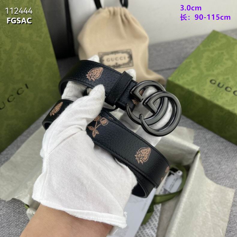 Gucci belt 30mmX90-115cm 8L (13)