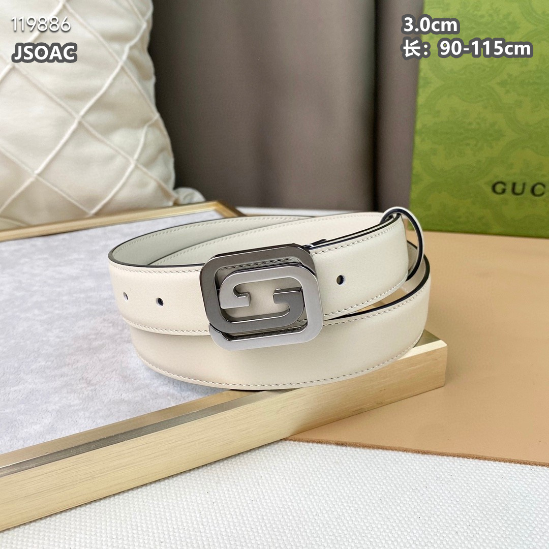 Gucci belt 30mmX90-115cm 8L (13)