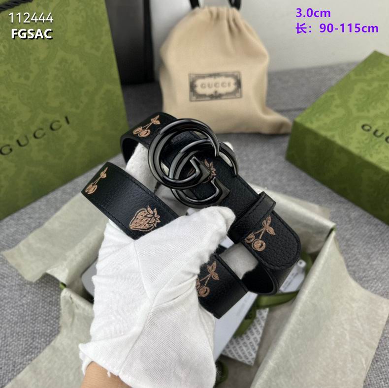 Gucci belt 30mmX90-115cm 8L (14)
