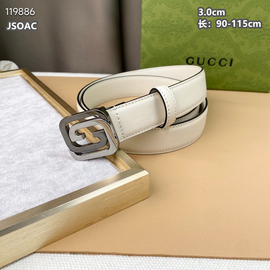 Gucci belt 30mmX90-115cm 8L (14)