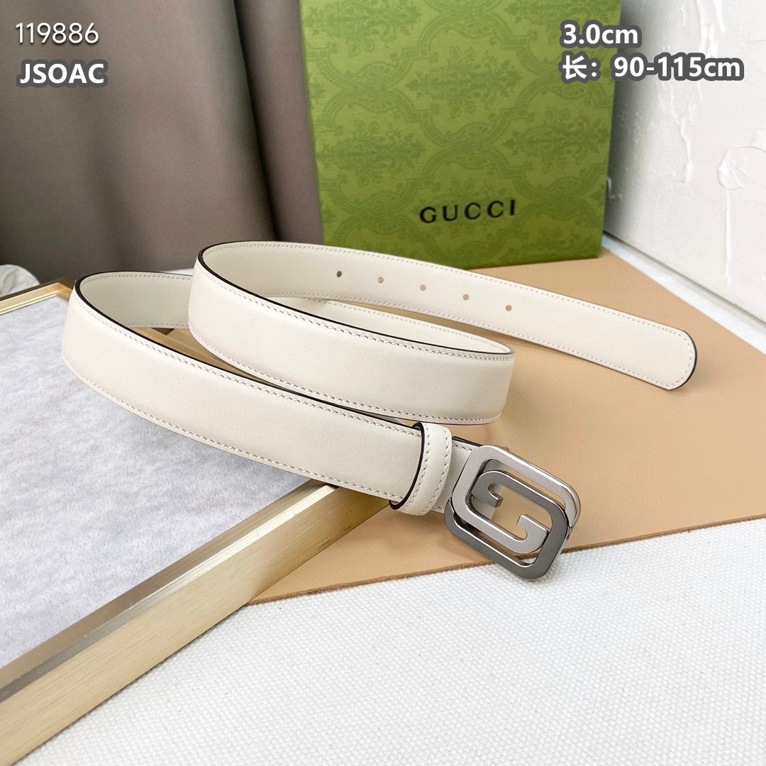 Gucci belt 30mmX90-115cm 8L (15)