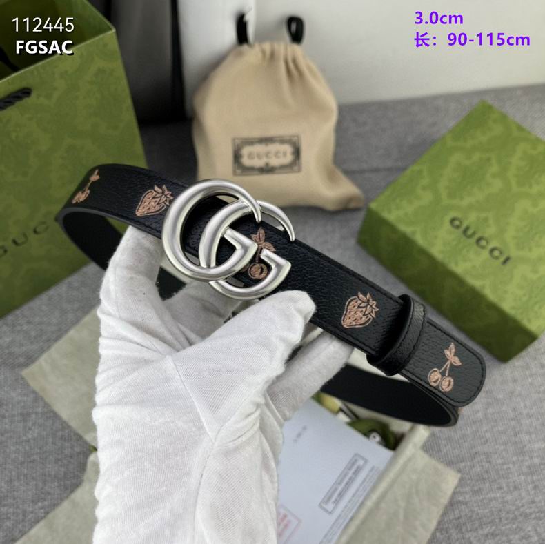 Gucci belt 30mmX90-115cm 8L (16)