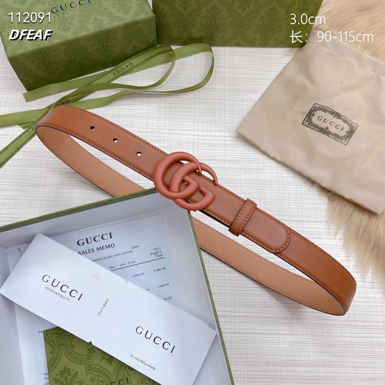 Gucci belt 30mmX90-115cm 8L (18)