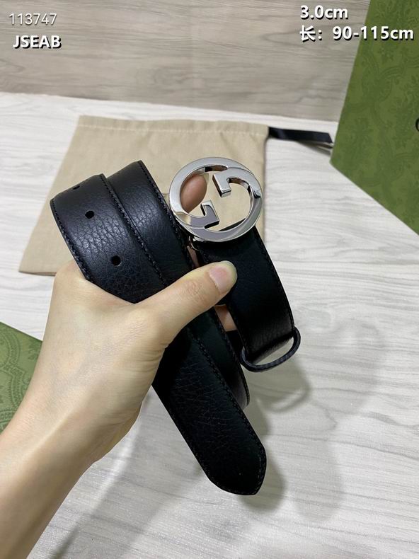 Gucci belt 30mmX90-115cm 8L (2)