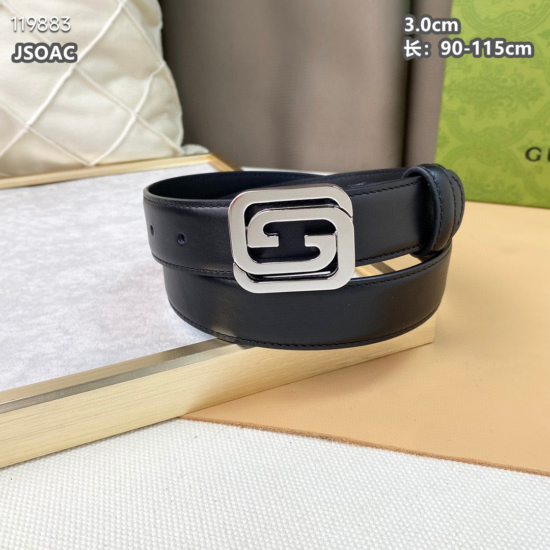 Gucci belt 30mmX90-115cm 8L (2)
