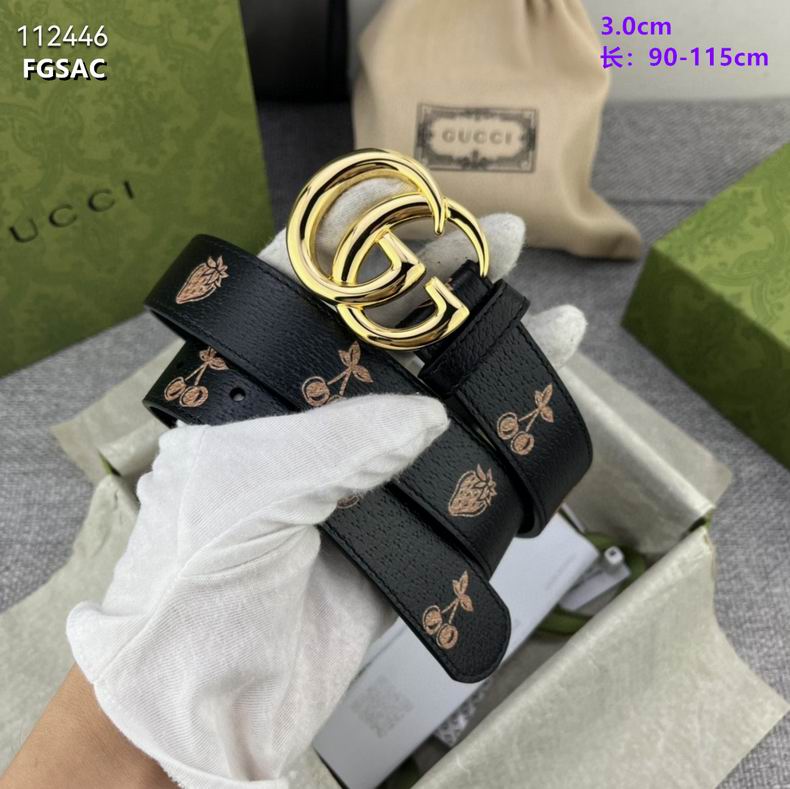 Gucci belt 30mmX90-115cm 8L (21)