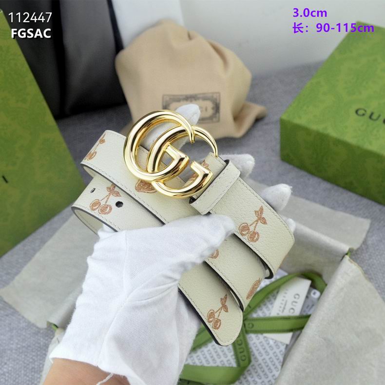 Gucci belt 30mmX90-115cm 8L (27)