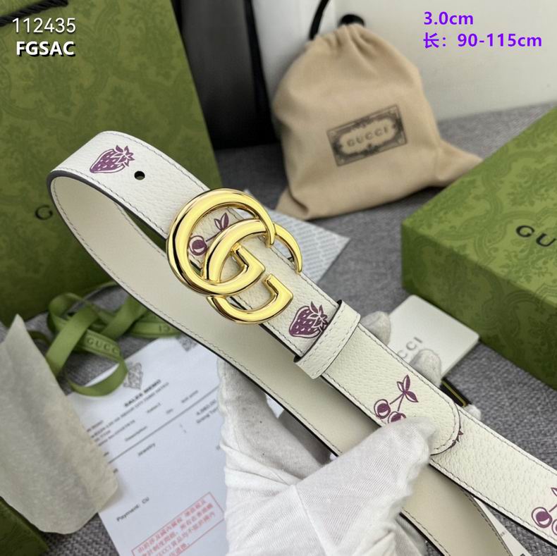 Gucci belt 30mmX90-115cm 8L (29)