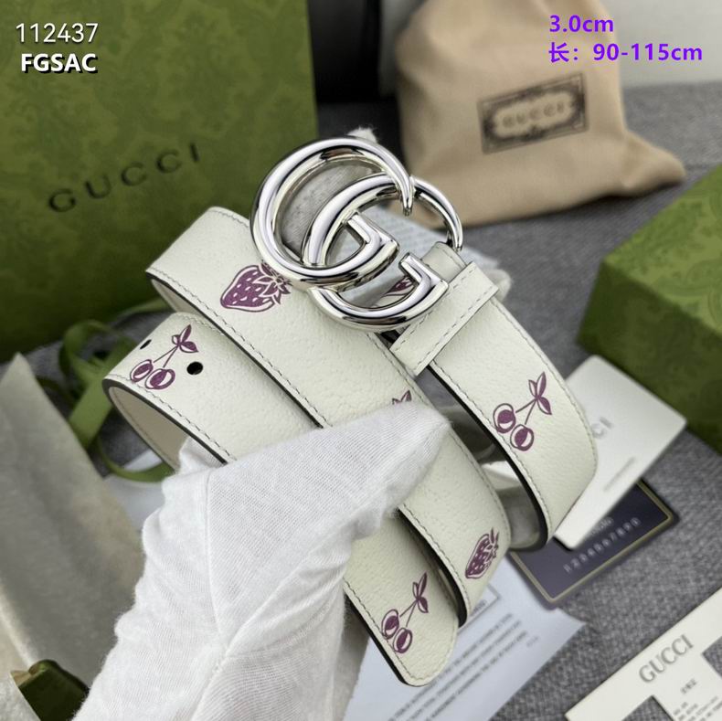 Gucci belt 30mmX90-115cm 8L (32)