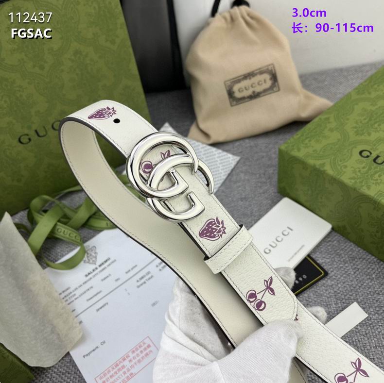 Gucci belt 30mmX90-115cm 8L (33)