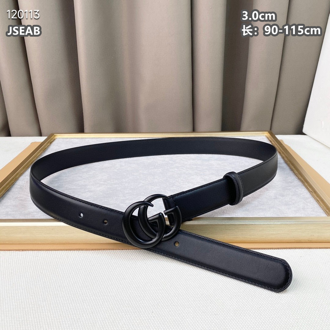 Gucci belt 30mmX90-115cm 8L (4)