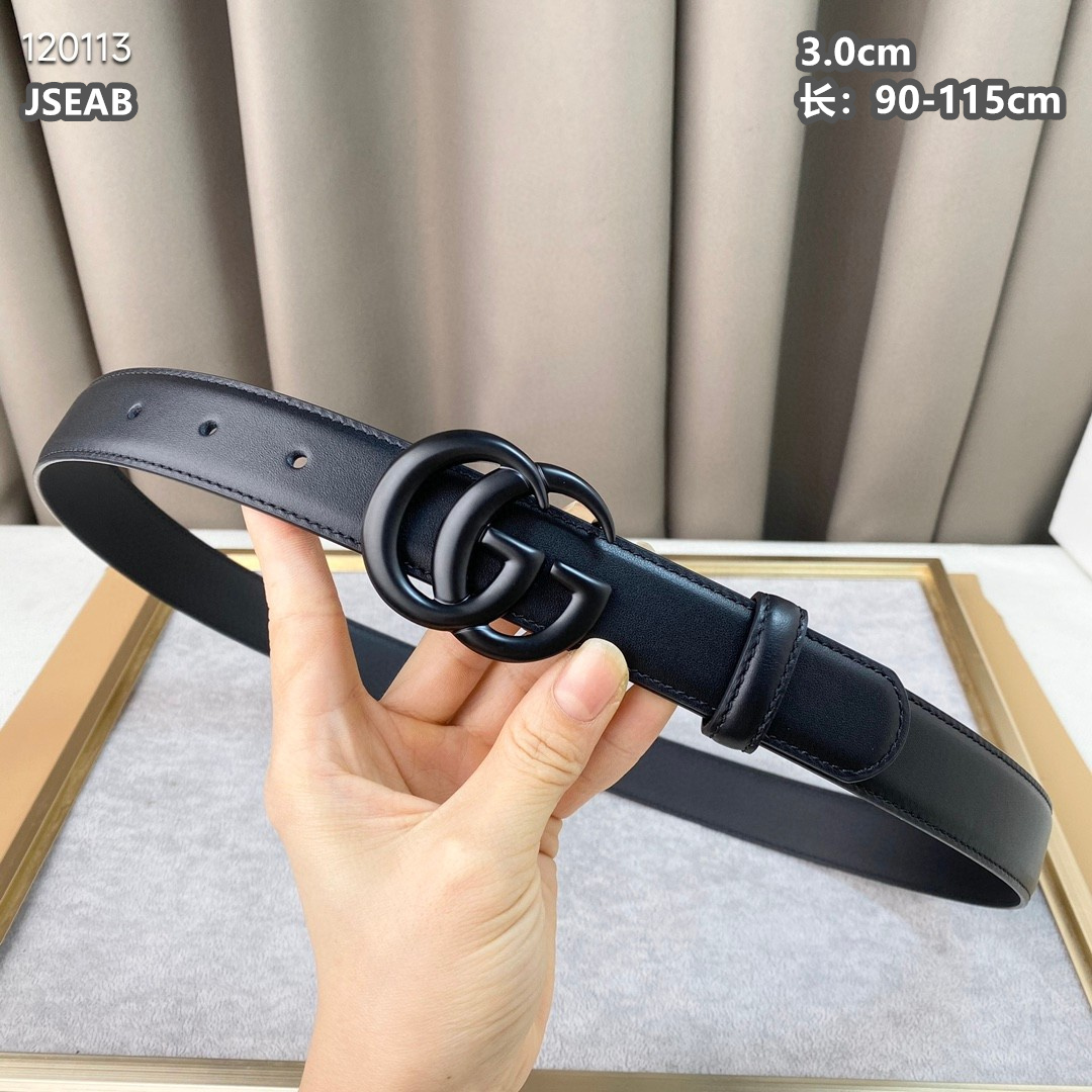 Gucci belt 30mmX90-115cm 8L (5)