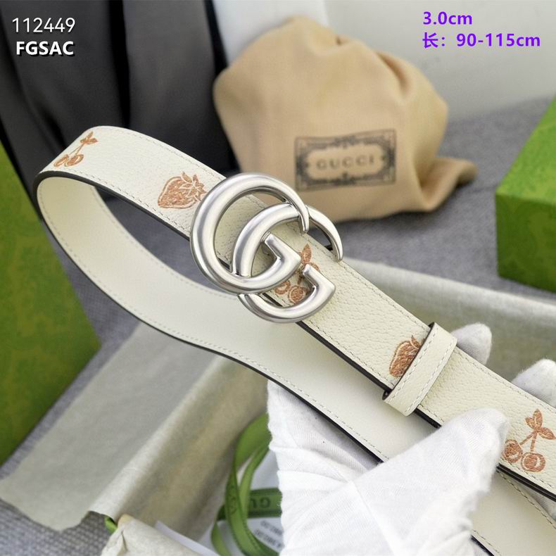 Gucci belt 30mmX90-115cm 8L (6)
