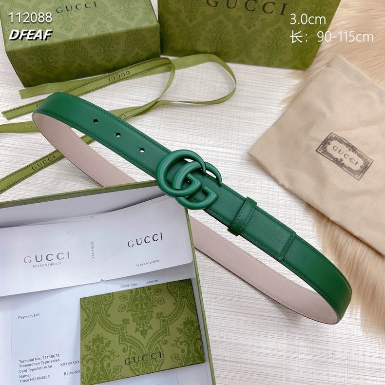 Gucci belt 30mmX90-115cm 8L (7)