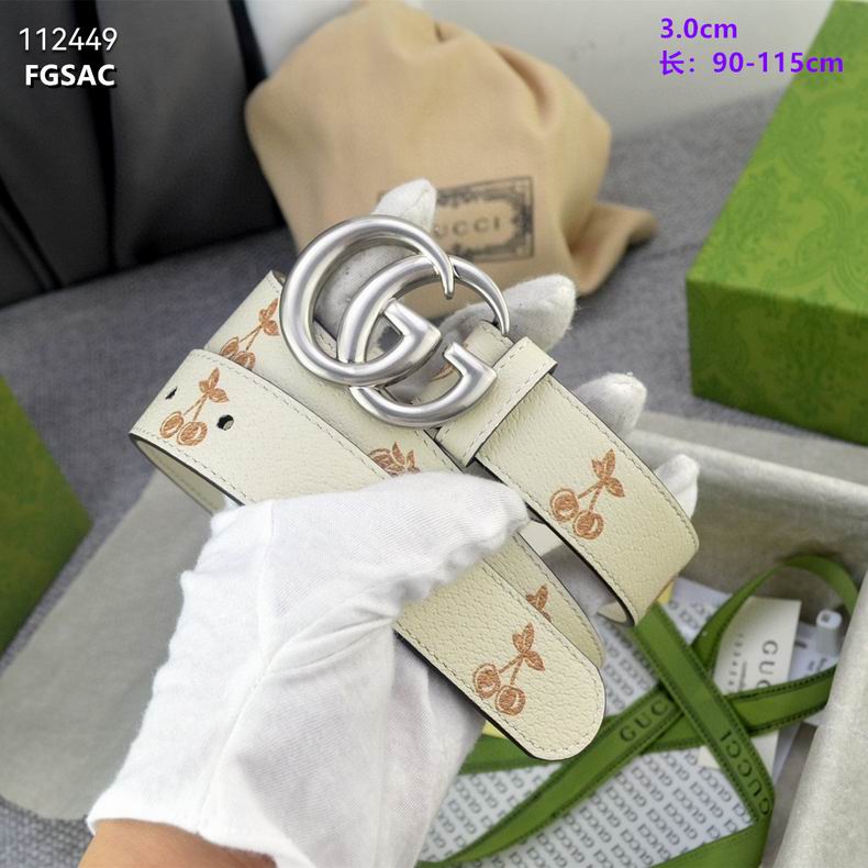 Gucci belt 30mmX90-115cm 8L (7)