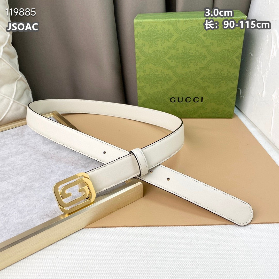 Gucci belt 30mmX90-115cm 8L (8)