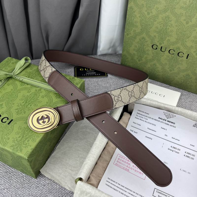 Gucci belt 30mmX95-115cm 7D (5)