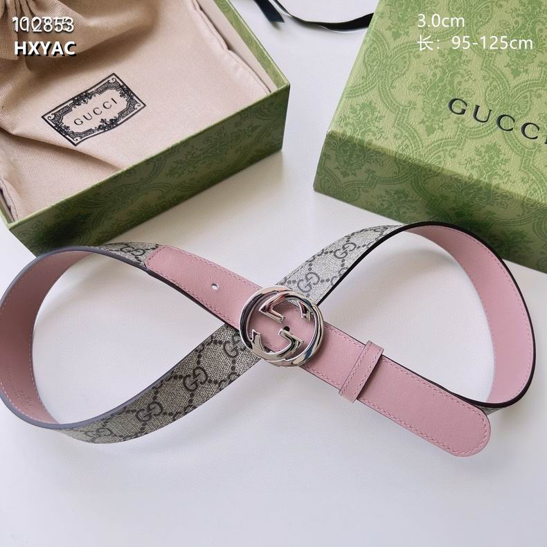 Gucci belt 30mmX95-115cm 8L (10)