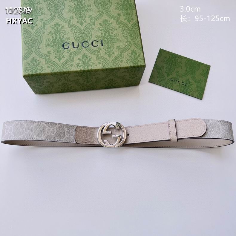 Gucci belt 30mmX95-115cm 8L (15)