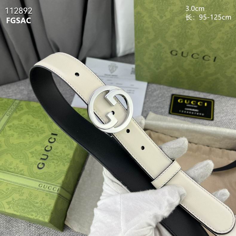 Gucci belt 30mmX95-125cm 8L (1)