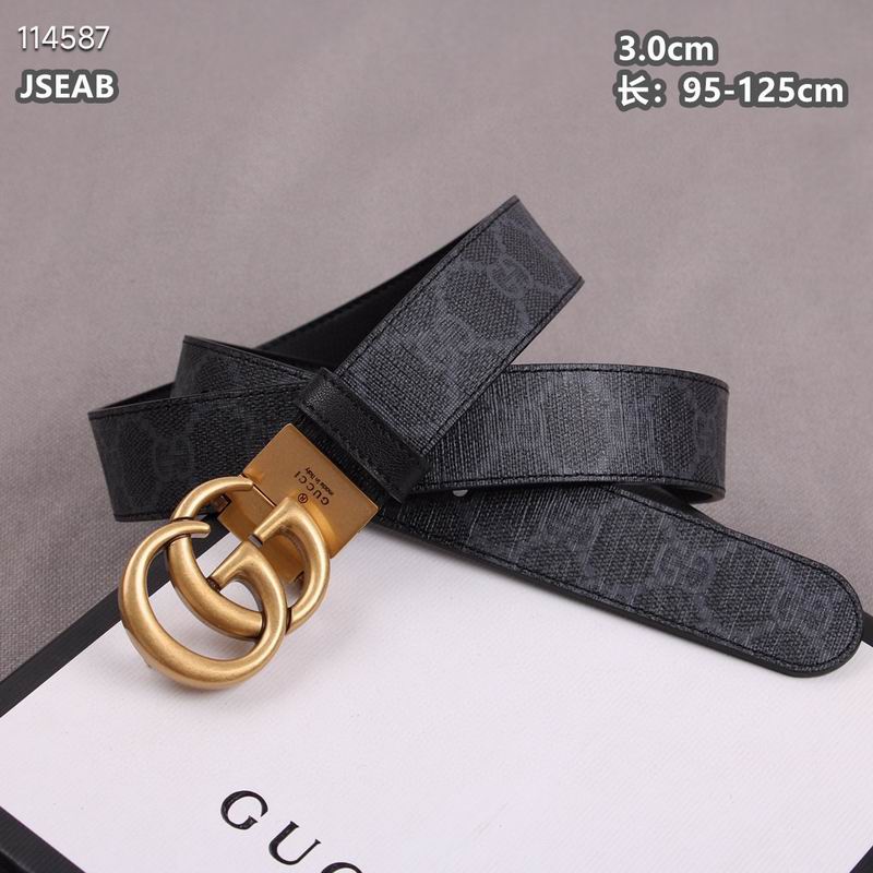 Gucci belt 30mmX95-125cm 8L (1)