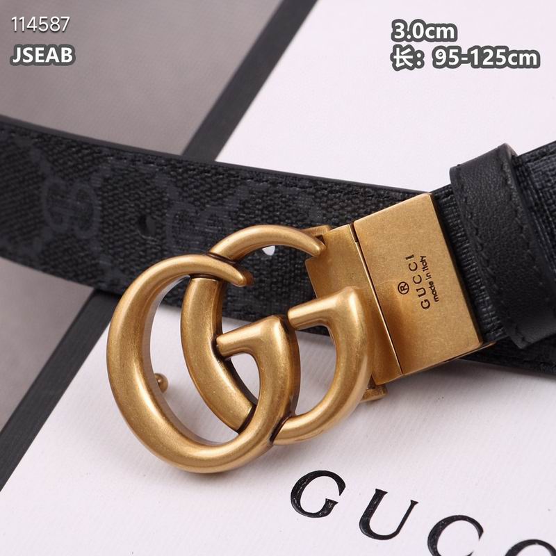 Gucci belt 30mmX95-125cm 8L (19)