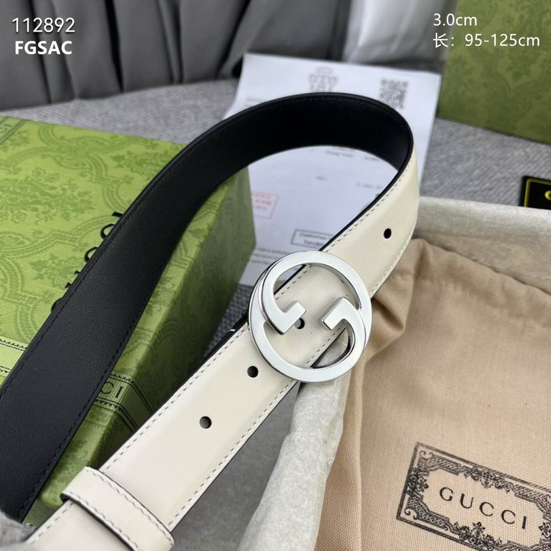 Gucci belt 30mmX95-125cm 8L (2)