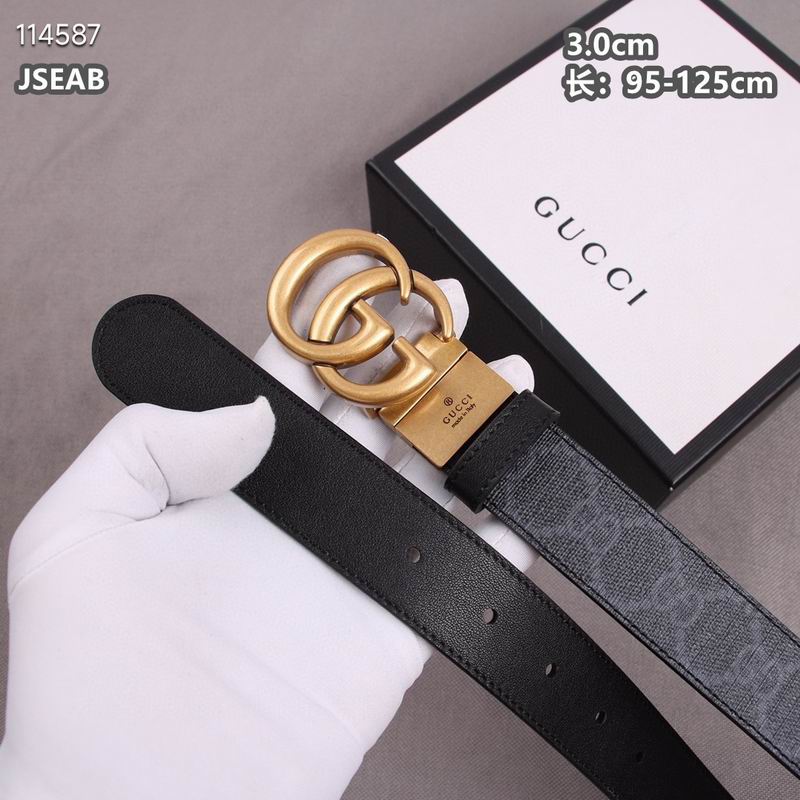 Gucci belt 30mmX95-125cm 8L (2)