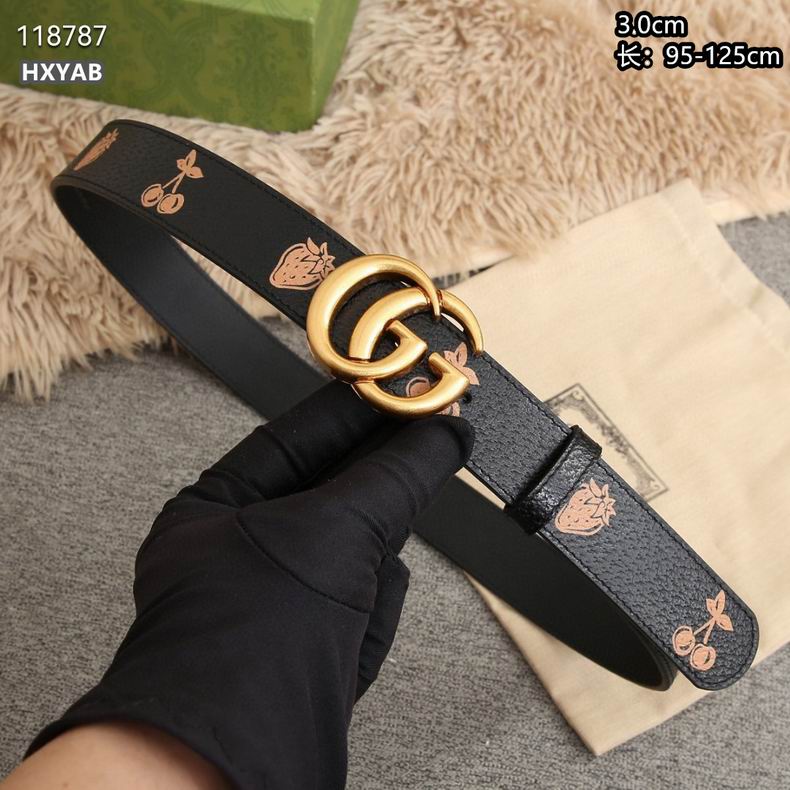 Gucci belt 30mmX95-125cm 8L (2)
