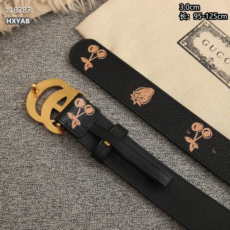 Gucci belt 30mmX95-125cm 8L (3)
