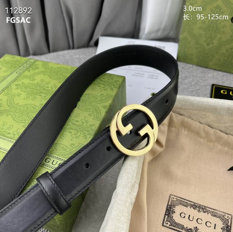 Gucci belt 30mmX95-125cm 8L (4)
