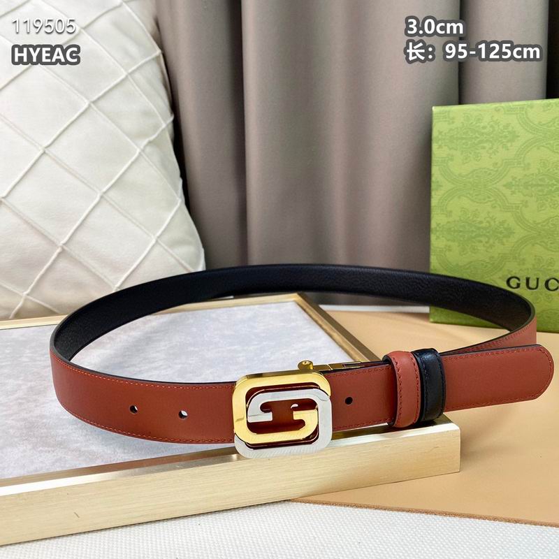 Gucci belt 30mmX95-125cm 8L (4)