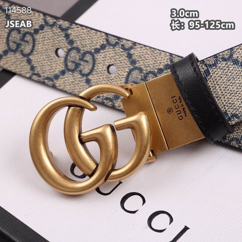 Gucci belt 30mmX95-125cm 8L (4)