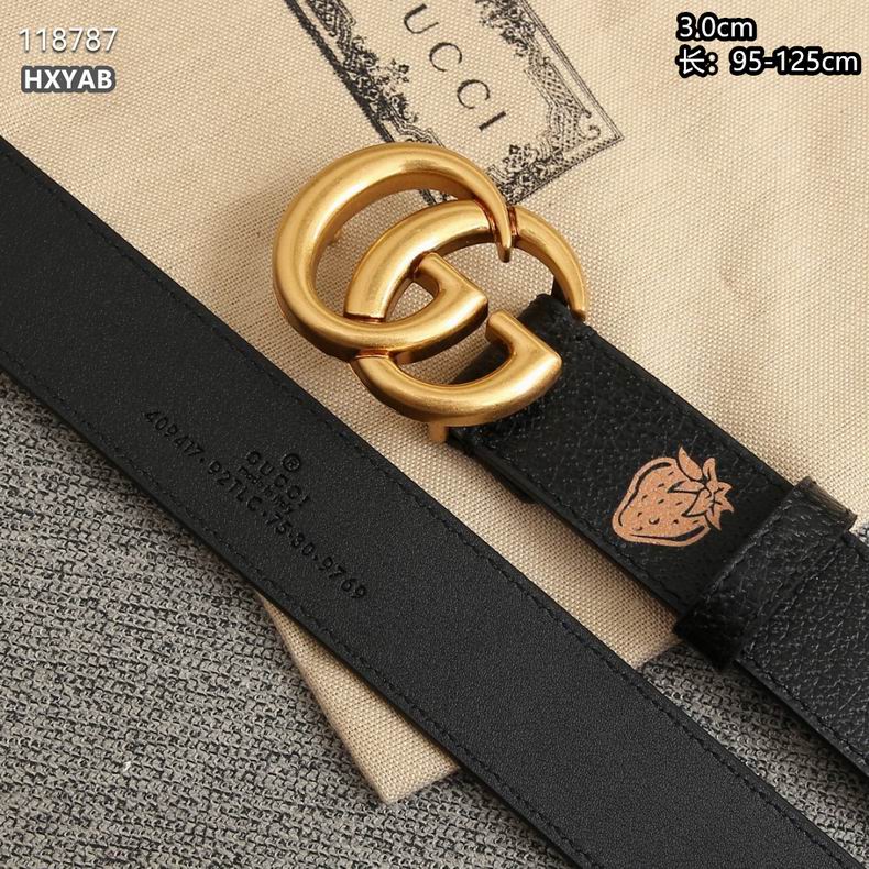 Gucci belt 30mmX95-125cm 8L (5)