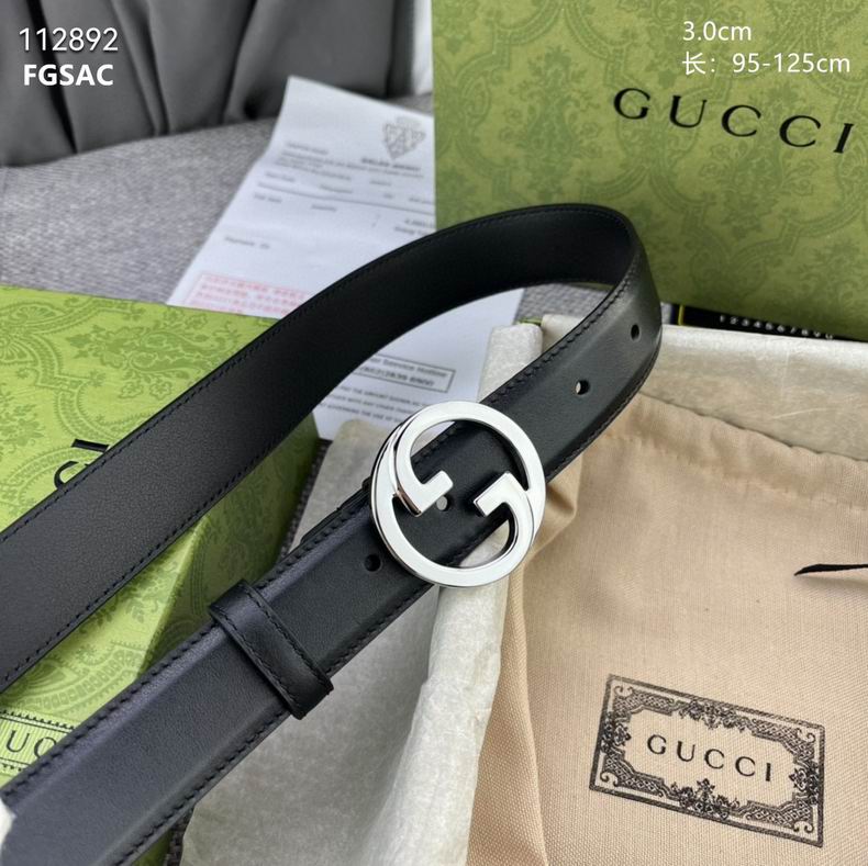 Gucci belt 30mmX95-125cm 8L (6)