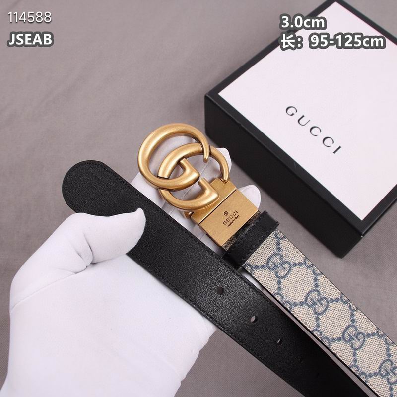 Gucci belt 30mmX95-125cm 8L (6)
