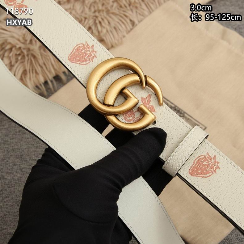 Gucci belt 30mmX95-125cm 8L (7)