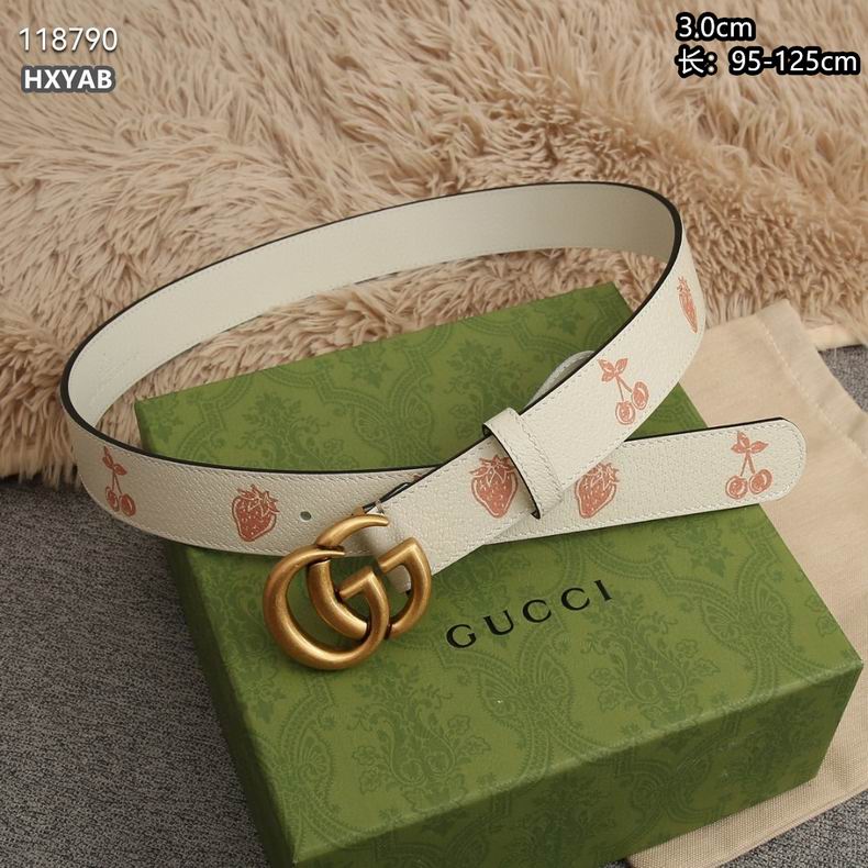 Gucci belt 30mmX95-125cm 8L (9)
