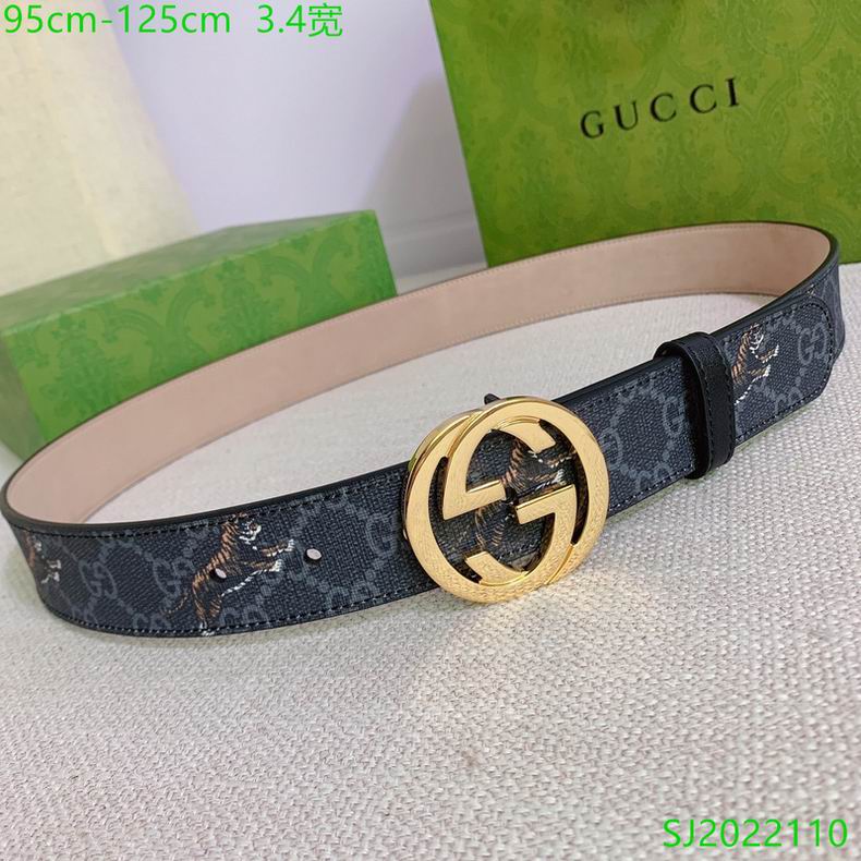 Gucci belt 34mmX95-125cm 7D (8)