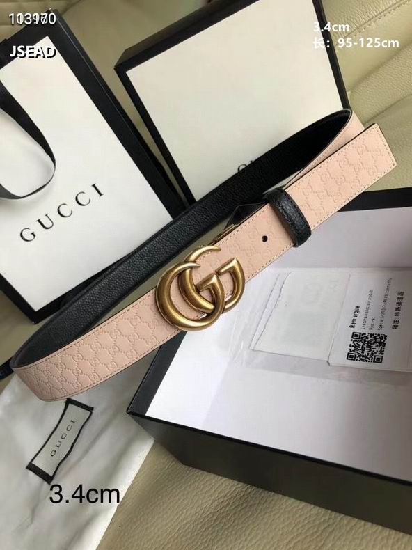 Gucci belt 34mmX95-125cm 8L (4)