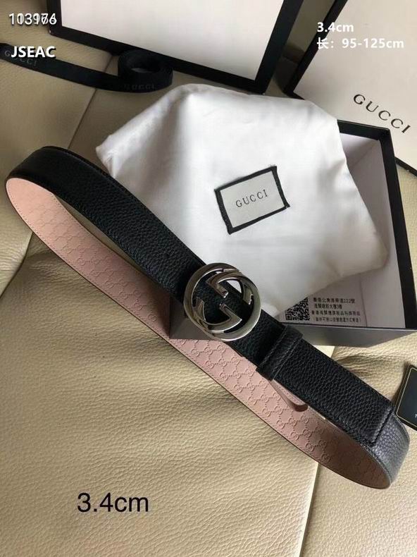 Gucci belt 34mmX95-125cm 8L  (1)