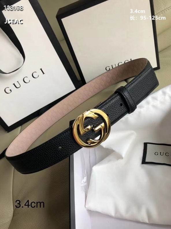 Gucci belt 34mmX95-125cm 8L  (6)
