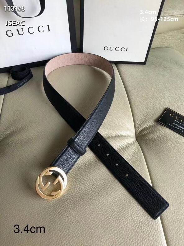 Gucci belt 34mmX95-125cm 8L  (7)